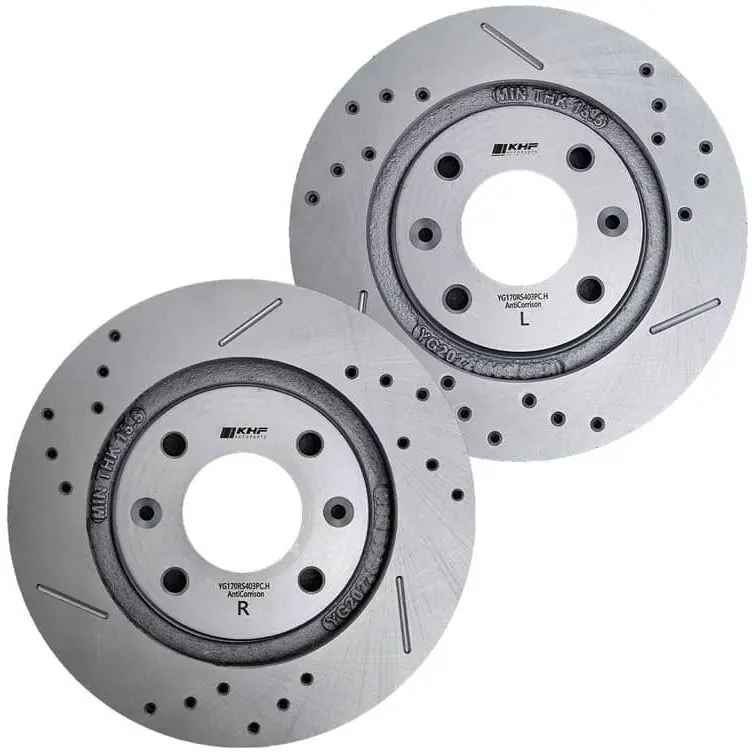 دیسک چرخ جلو پژو 405 اسپرت - khf