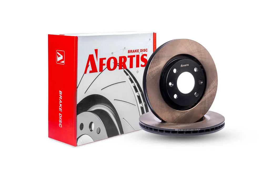 دیسک ترمز جلو پژو 206 تیپ 5 (310007V) آفورتیس