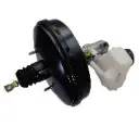 بوستر کامل با پمپ ترمز 9 اینچ دو مداره (ABS) پژو 405 - آذین قطعه