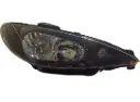 چراغ جلو پژو ۲۰۶ بدون موتور دودی راست - مدرن